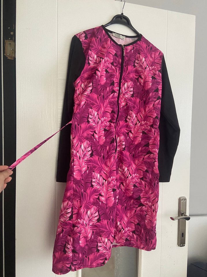 Bohem Tarz Pembe Desenli Haşema - Görsel 2