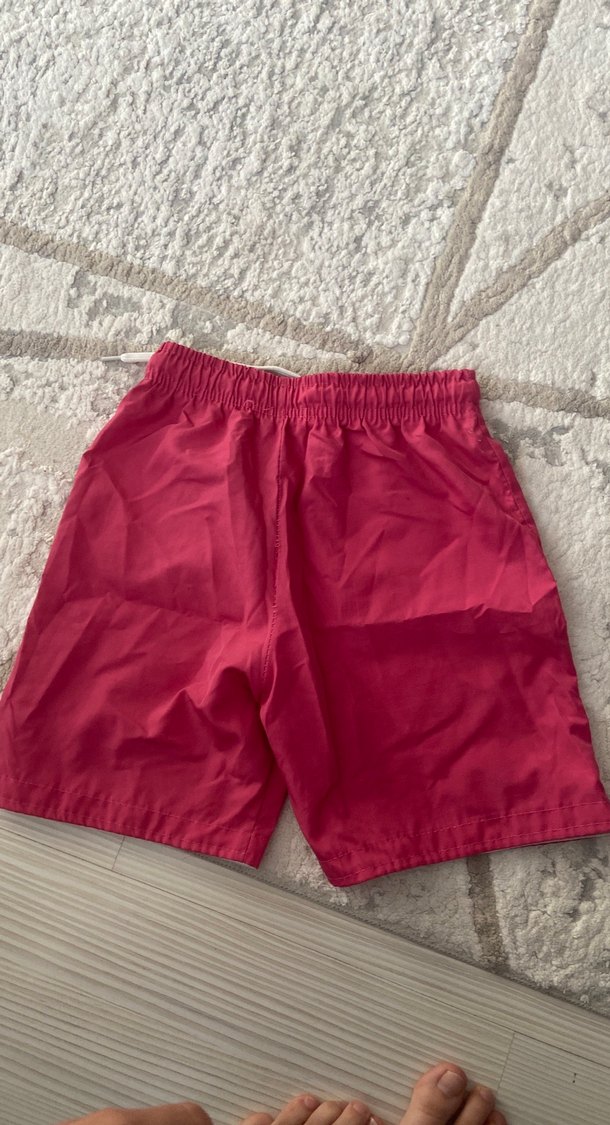 Pembe mayo şort - Görsel 3