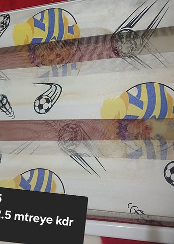 stor zebra perde - Görsel 2