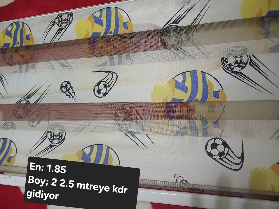 stor zebra perde - Görsel 2