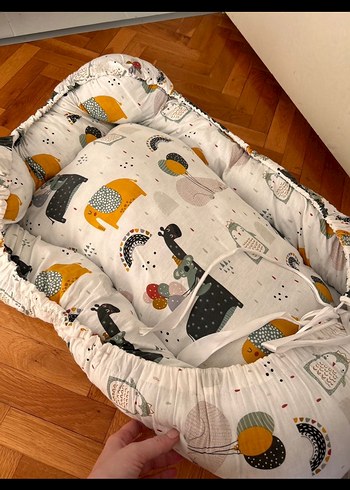 Çocuklar için Desenli Uyku Yatağı - Görsel 2