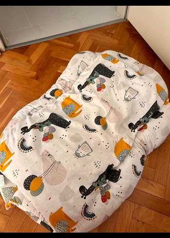 Çocuklar için Desenli Uyku Yatağı - Görsel 3