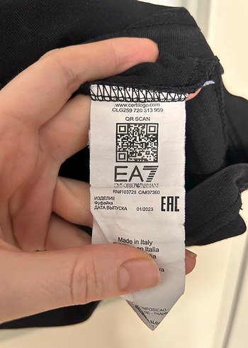 Orijinal Erkek Siyah Baskılı Pamuklu Tişört - Görsel 7