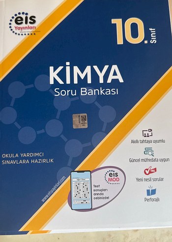 10. Sınıf Kimya Soru Bankası - EIS Yayınları