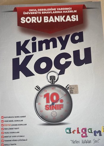 Kimya Koçu 10. Sınıf Soru Bankası
