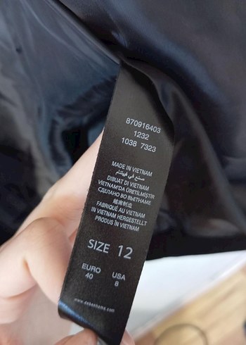 l Beden gri Renk Gri Notch Yaka Düğmeli Kadın Ceket