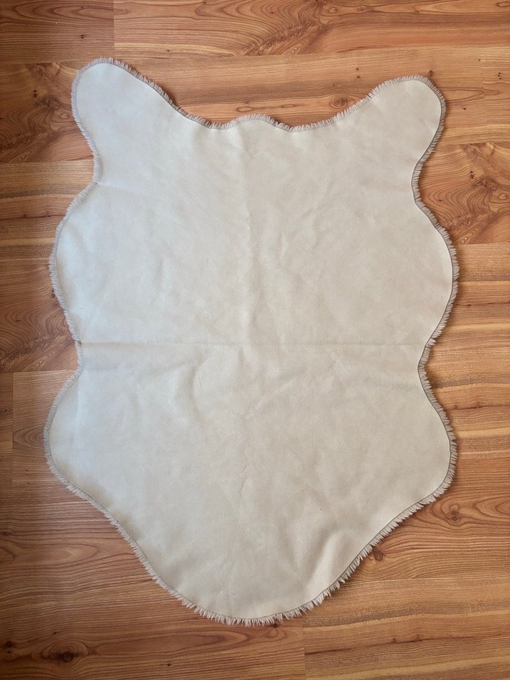 Yumoş peluş halı - Görsel 4