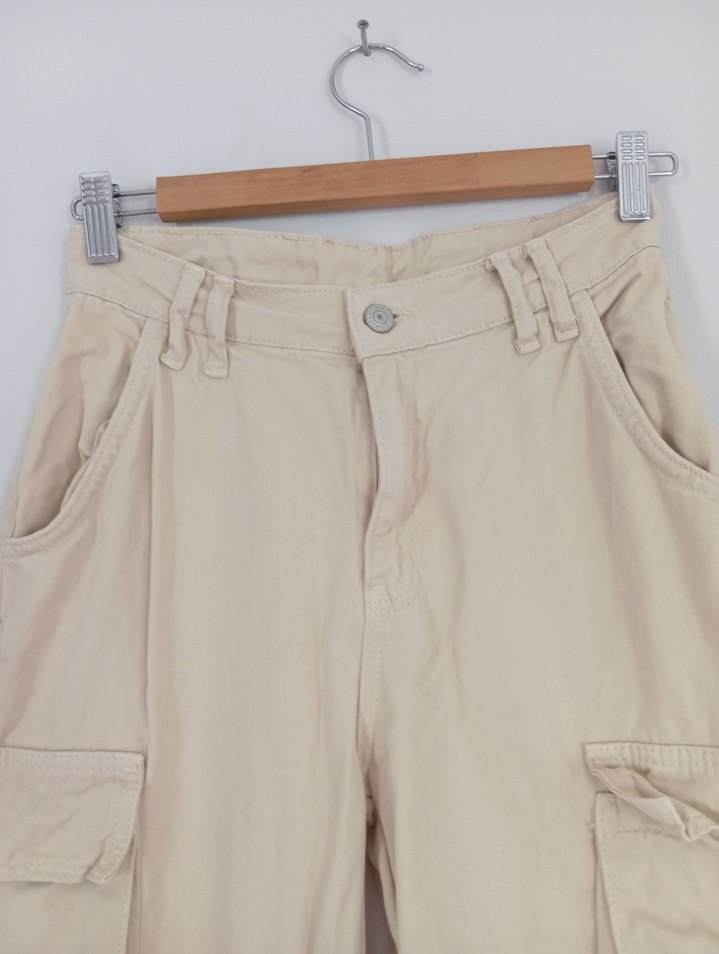 Trendyolmilla bej pantolon - Görsel 4