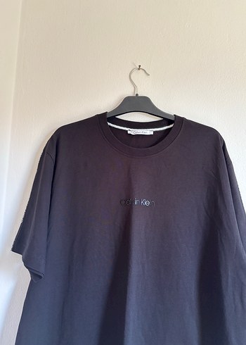 Siyah Baskılı Erkek Oversize Tişört - Görsel 2