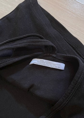 Zara Zara Siyah Crop
