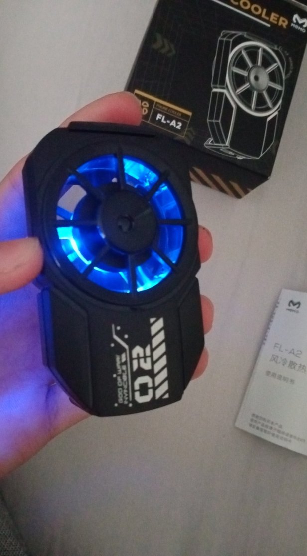 MEMO fL-A2 Siyah Telefon Soğutucu Fan - Görsel 3