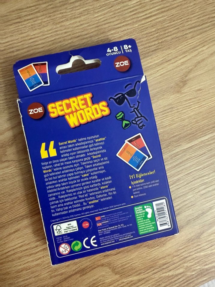 Secret Words Klasik Kelime Anlatma Oyunu - Görsel 2