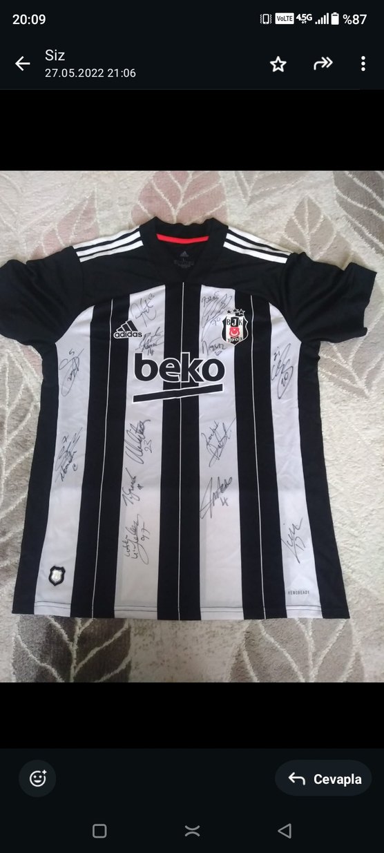 Siyah Baskılı Kısa Kollu Erkek Spor Tişört orjinal imzali - Görsel 2