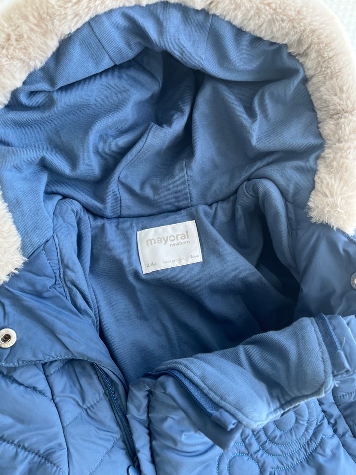 Gri Kürklü Mavi Bebek Astronot - Görsel 2