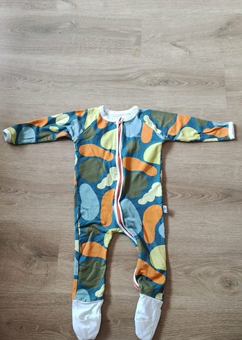 Kidzee Renkli Desenli Bebek 1 tog uyku Tulumu