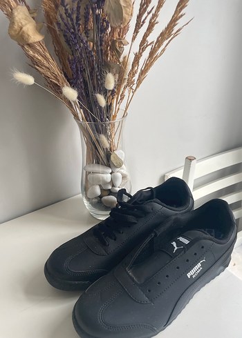 Puma Roma Siyah Dolgu Topuklu Sneakers - Görsel 2