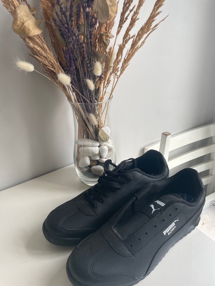 Puma Roma Siyah Dolgu Topuklu Sneakers - Görsel 2