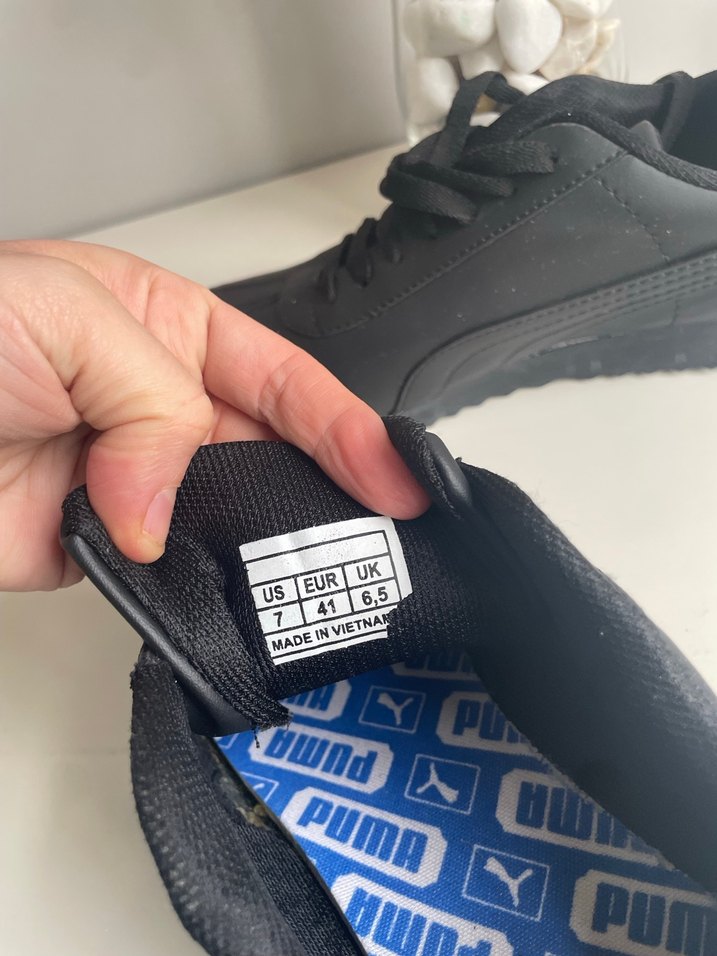 Puma Roma Siyah Dolgu Topuklu Sneakers - Görsel 4