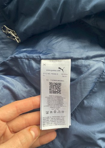 Fenerbahçe Uzun Kapitone Mont - Görsel 9