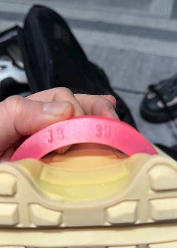 Pembe Bohem Yüksek Topuklu Spor Ayakkabı - Görsel 4