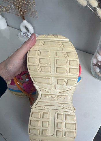 Pembe Bohem Yüksek Topuklu Spor Ayakkabı - Görsel 3