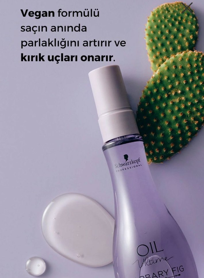 Schwarzkopf Barbary Fig Saç Bakım Yağı 100ml - Görsel 3