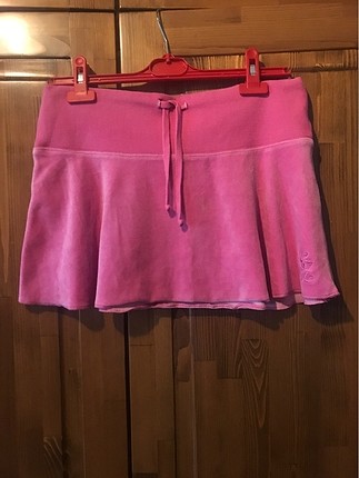 Kadife tarzı sportif etek