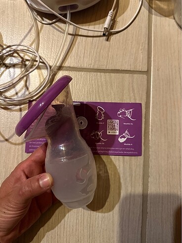  avent elektrikli süt sağma, mochi göğüs pompası, 4 adet göğüs ka