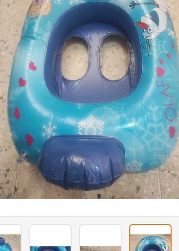  Beden mavi Renk Çocuklar için Mavi Frozen Deniz Simidi