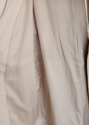 Bej Düğmeli Beymen yağmurluk - Görsel 3