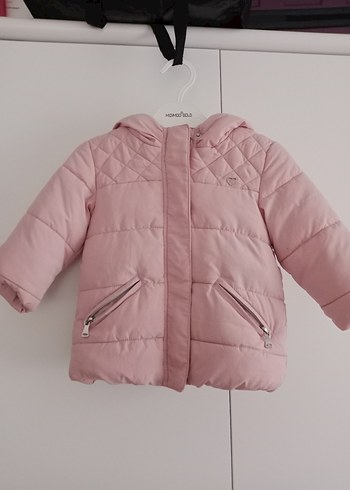 zara Kız Çocuk Pembe Fermuarlı Mont - Görsel 6