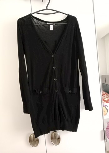 Mango Basics Siyah kadın hırka - Görsel 5