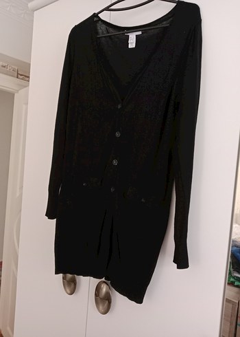 Mango Basics Siyah kadın hırka - Görsel 2