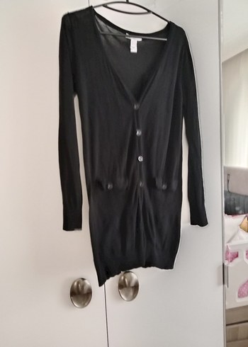 Mango Basics Siyah kadın hırka - Görsel 3