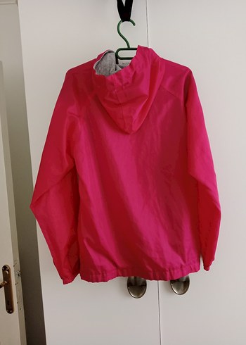 Pembe Kadın Midi Boy Fermuarlı Ceket - Görsel 3