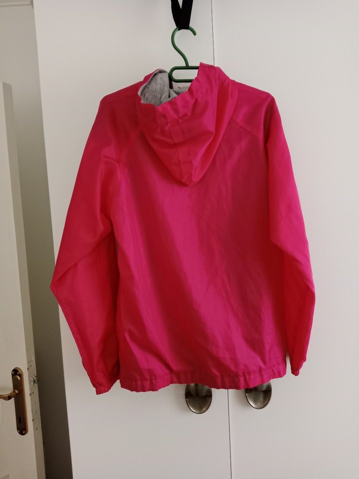 Pembe Kadın Midi Boy Fermuarlı Ceket - Görsel 3