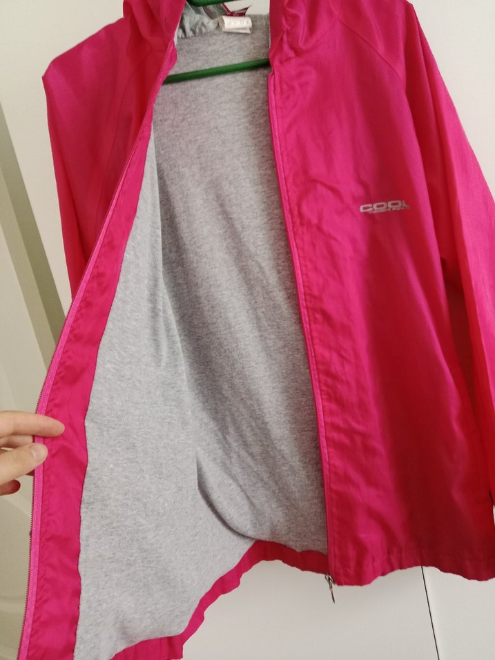 Pembe Kadın Midi Boy Fermuarlı Ceket - Görsel 4