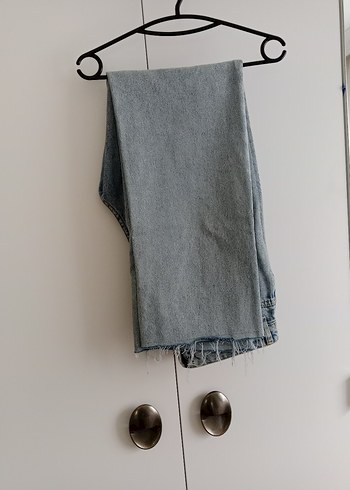 dilvin Gri Normal Boy Bağlamalı Kadın Kot Pantolon - Görsel 7