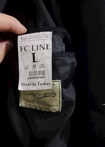 Siyah Erkek Düğmeli Midi Kaban - Görsel 7