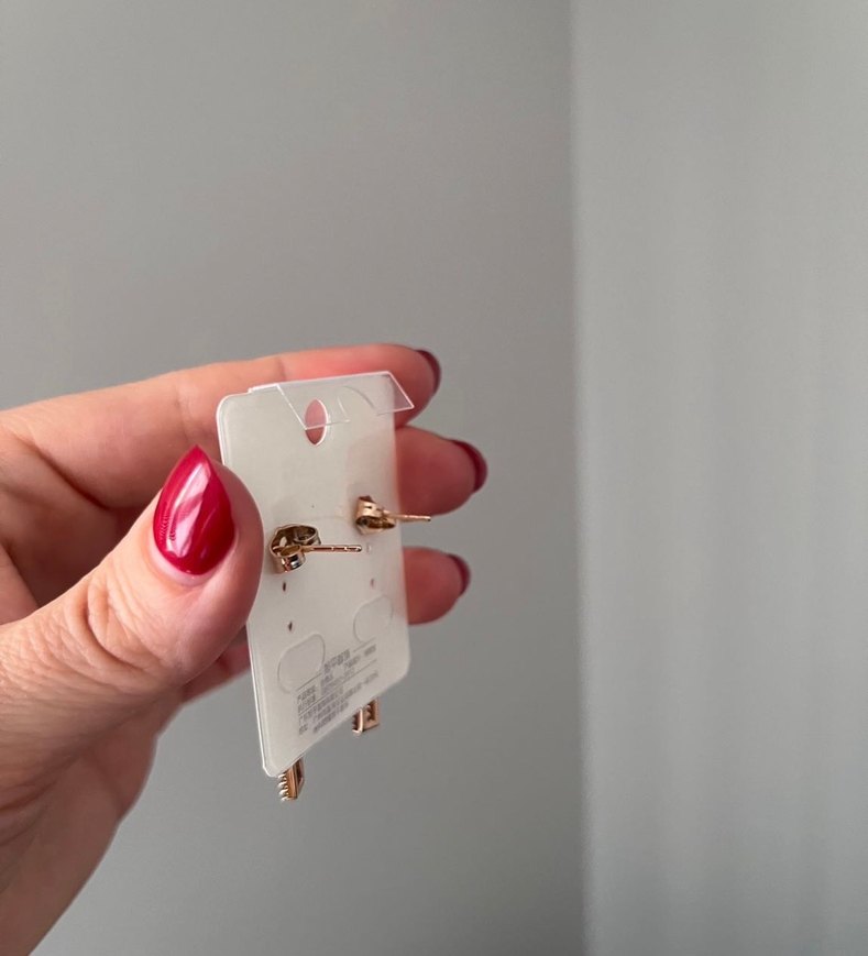 Xuping Marka Lila  Uzun Payetli Kadın Küpe - Görsel 3