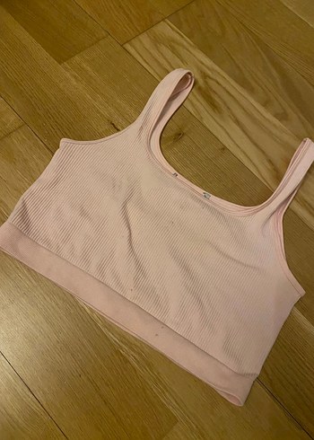 Bej Pastel Kadın Crop Top