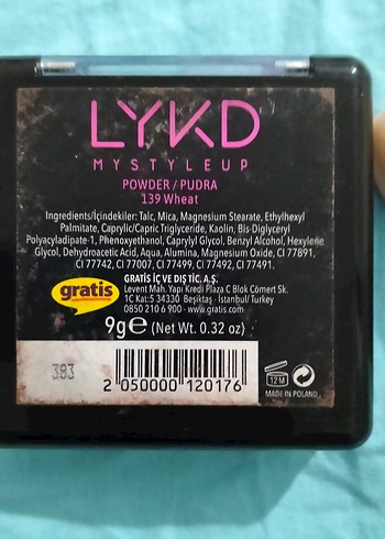 lykd kompakt pudra ve pudra pufu - Görsel 3