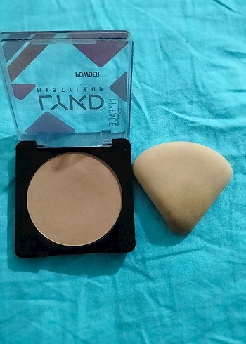 lykd kompakt pudra ve pudra pufu - Görsel 2