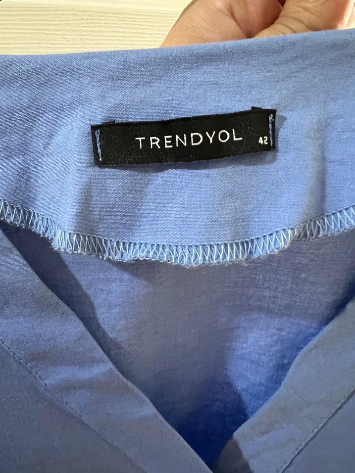 Renkli Bağcıklı Uzun Kollu Kadın Gömlek - Görsel 3