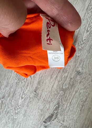 Turuncu Bohem Tarzı Bikini Altı - Görsel 3