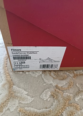 Vans Vans Beyaz Gri Süet Bağcıklı Kadın Spor Ayakkabı
