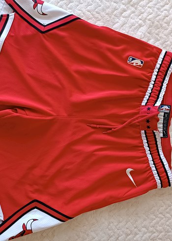 NBA Kırmızı Erkek Spor Şort