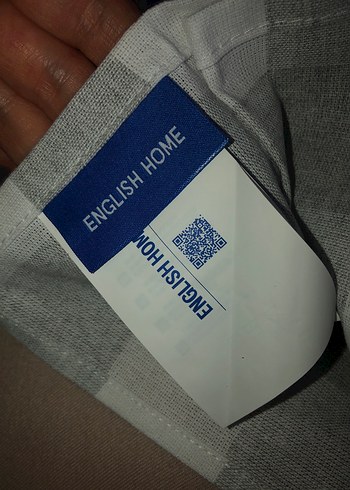English Home Gri Kareli Mutfak Bezi - Görsel 4
