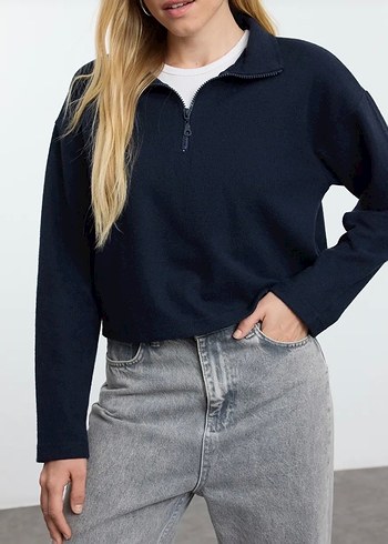 Lacivert Sweat
