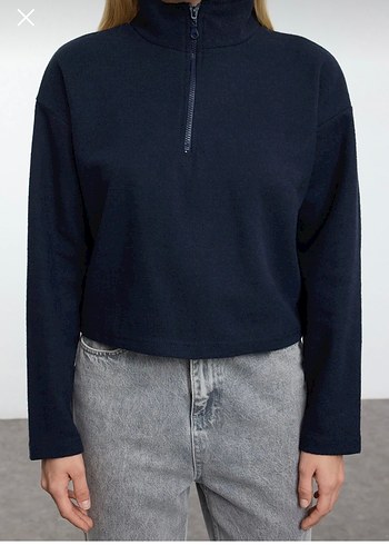m Beden Lacivert Sweat